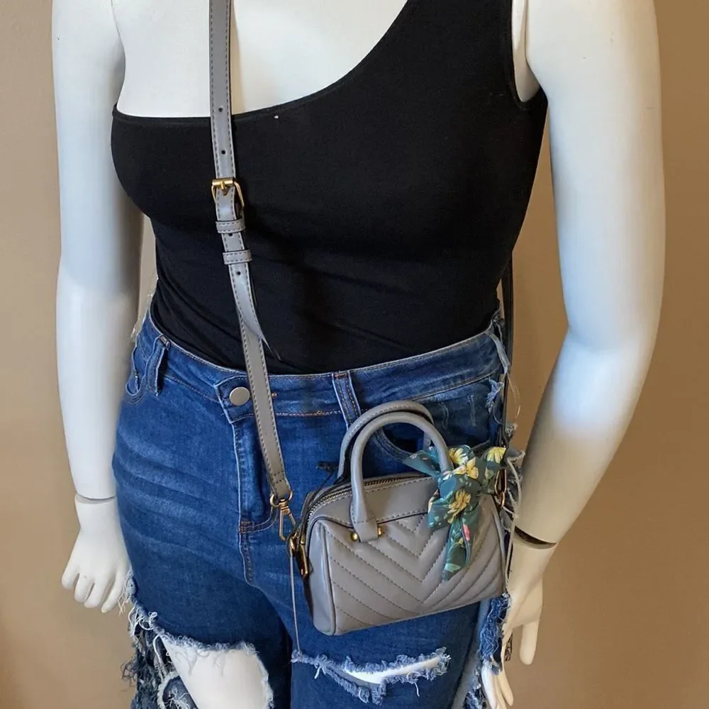NWT Steve Madden Mini Crossbody - Grey